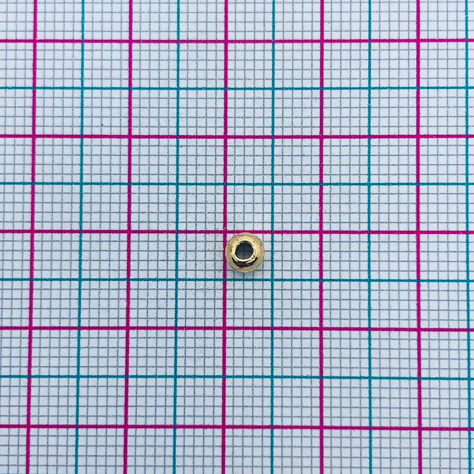 SEPARADOR ✦ BALÍN BAÑO DE ORO 4MM                         2
