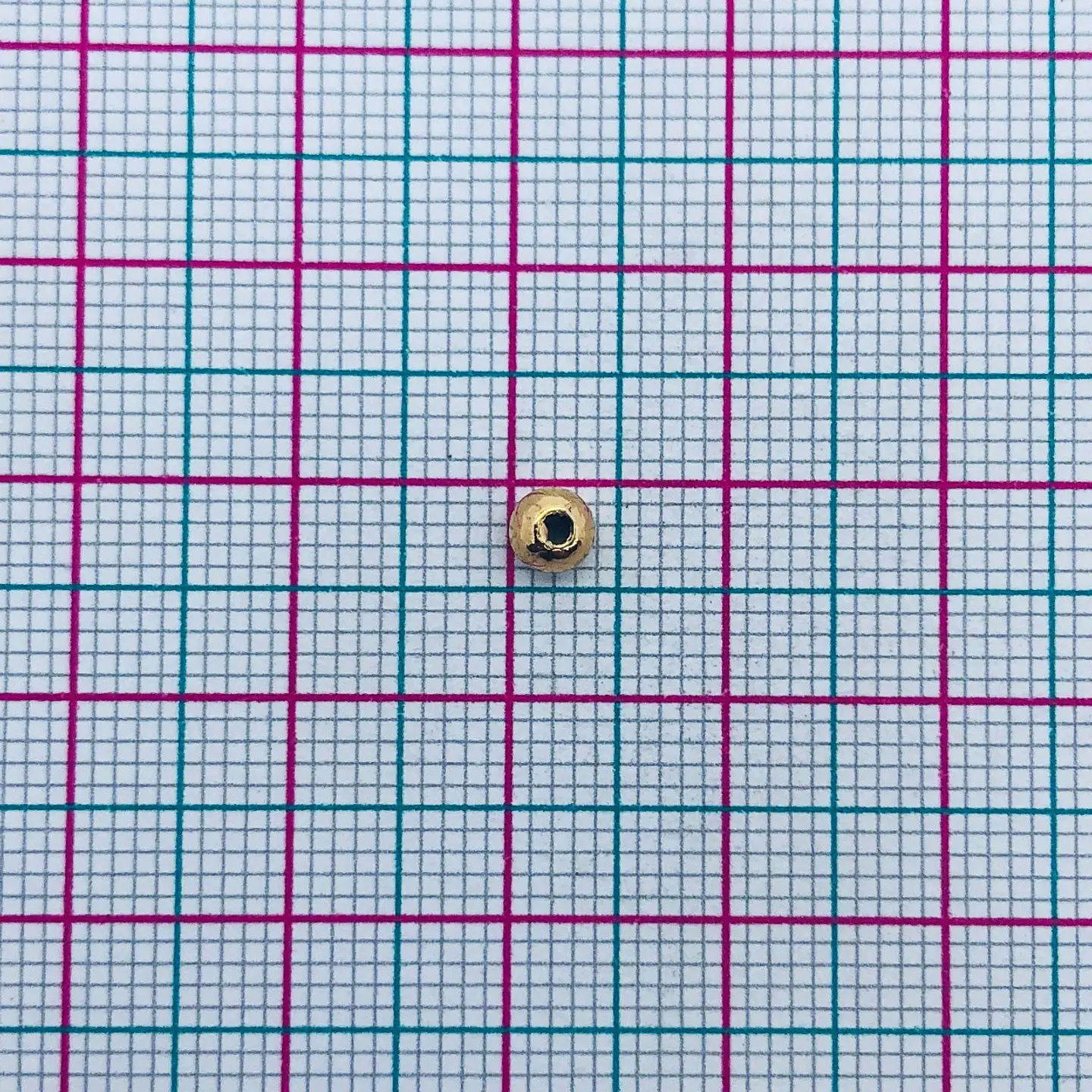 SEPARADOR ✦ BALÍN BAÑO DE ORO 4MM                            2