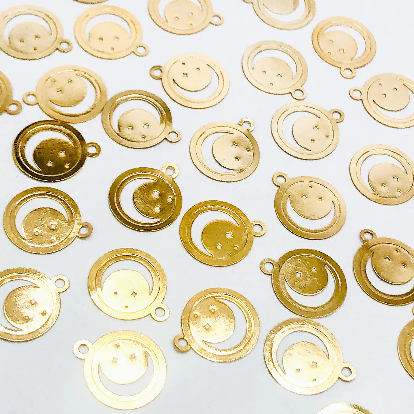 LUNA MINI DIJE BAÑO DE ORO T-012 1