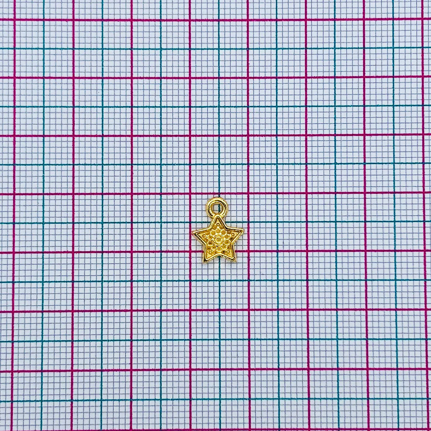 ESTRELLA TALLADA BAÑO DE ORO F61094-GOLD 2