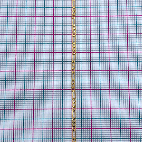CADENA 2 MM BAÑO DE ORO M-2327-MT