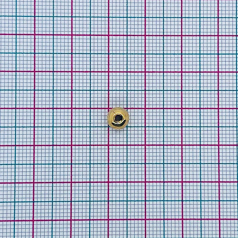 SEPARADOR ✦ BALÍN BAÑO DE ORO 6MM                  