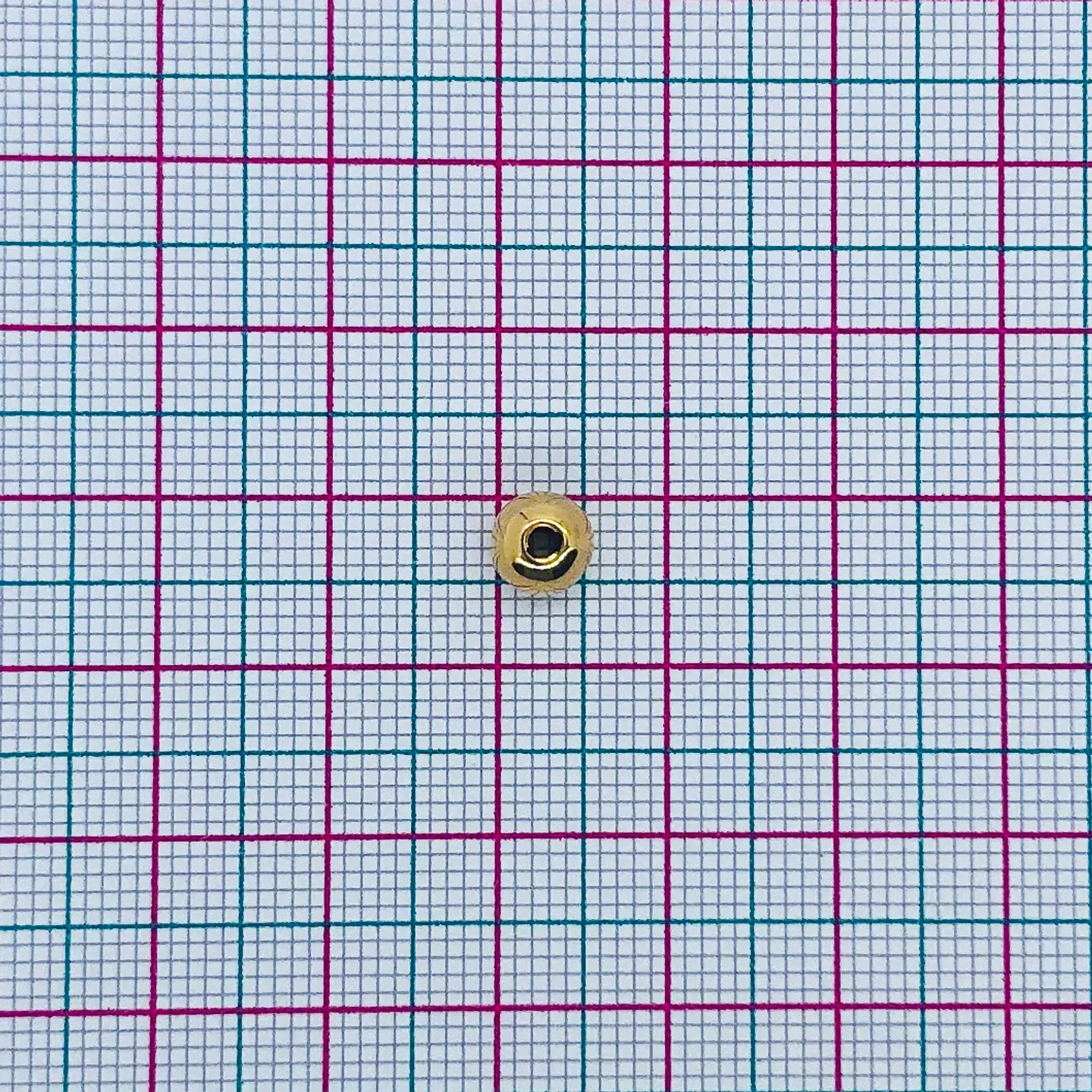 SEPARADOR ✦ BALÍN BAÑO DE ORO 6MM                   2