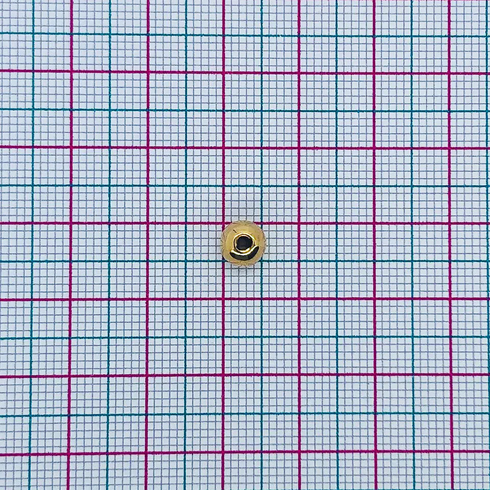 SEPARADOR ✦ BALÍN BAÑO DE ORO 6MM                   2