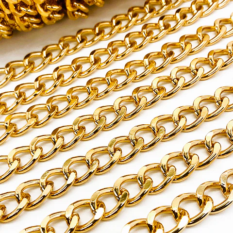 CADENA ✦ BILBANIA ALUMINIO 12MM