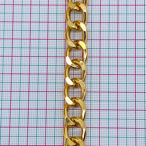 CADENA ✦ BILBANIA ALUMINIO 12MM
