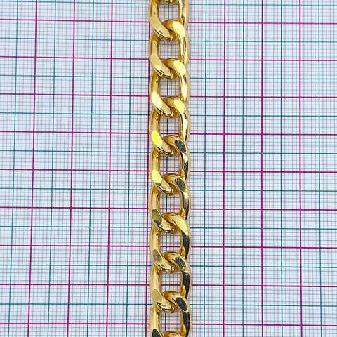 CADENA ✦ ALUMINIO BARBADA 10MM