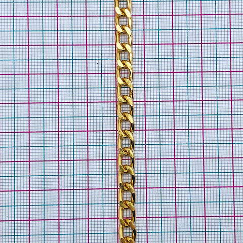 CADENA ✦ ALUMINIO BARBADA 6MM