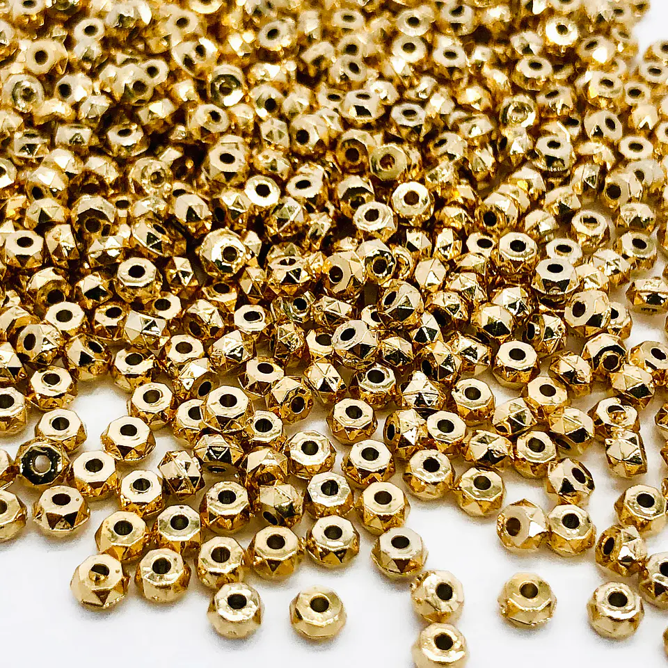 SEPARADOR ✦ TUERCA BAÑO DE ORO 4MM 1