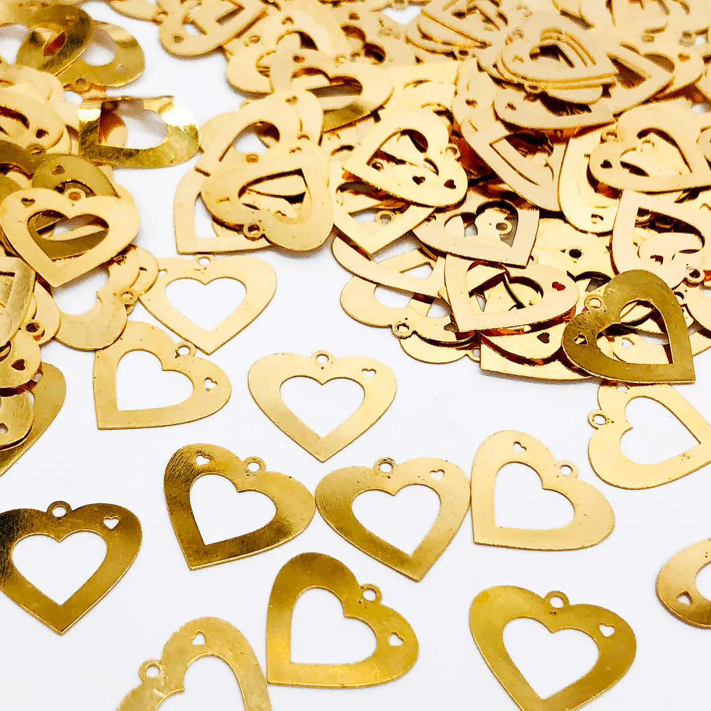 CORAZÓN MINI DIJE BAÑO DE ORO T-066 1