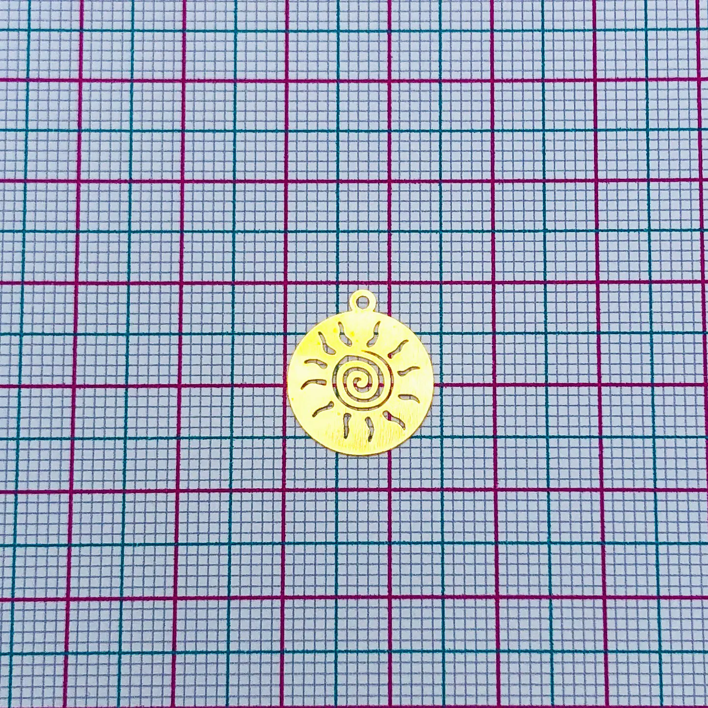 SOL MINI DIJE BAÑO DE ORO T8224 2