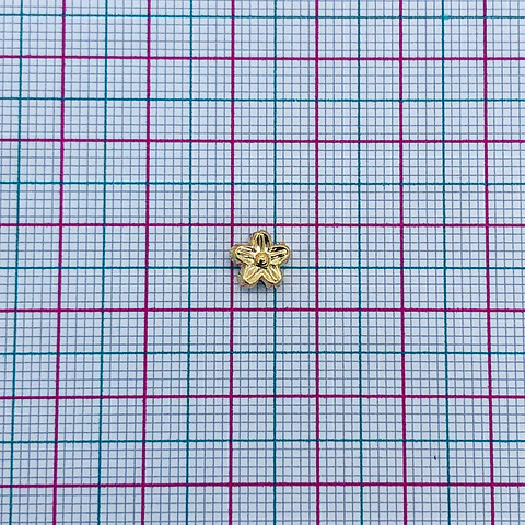 FLOR BAÑO DE ORO VMN-8410-2A            