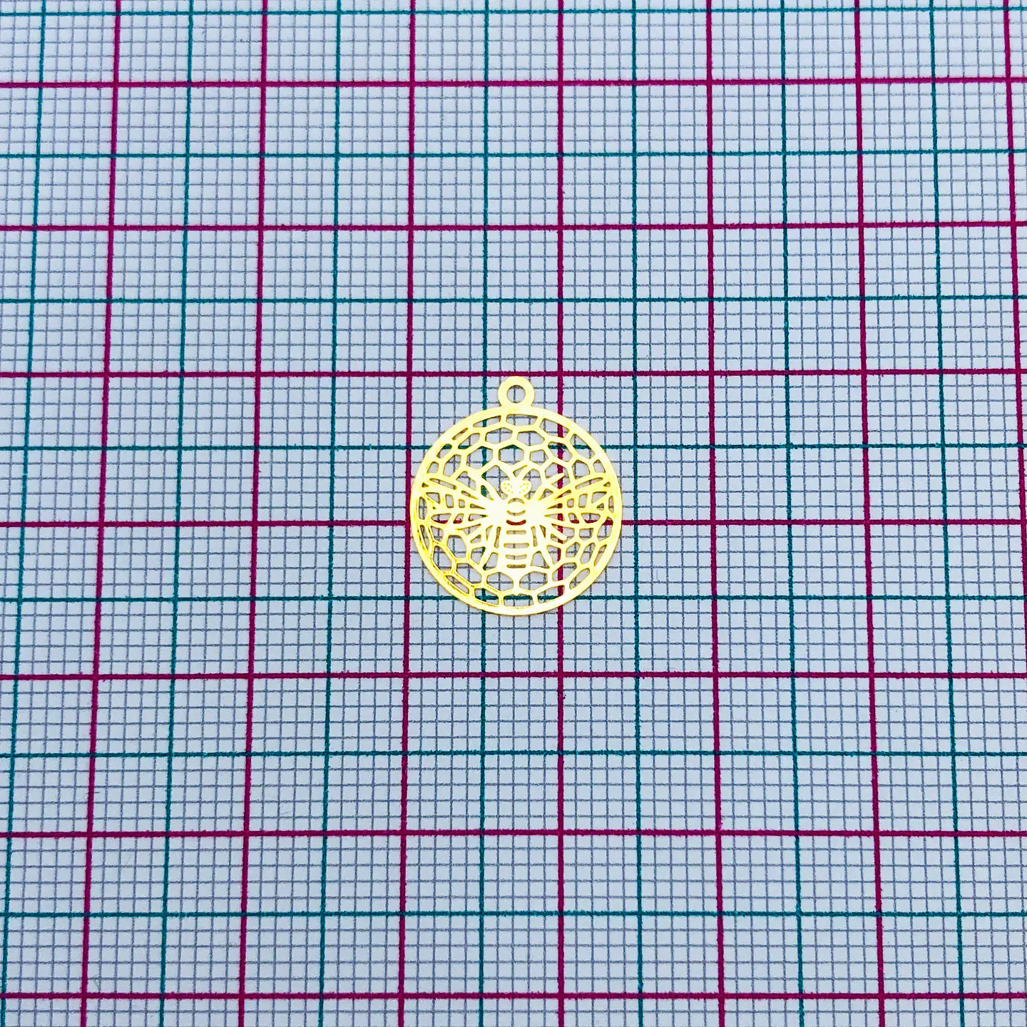 ABEJA MINI DIJE BAÑO DE ORO T-039 2