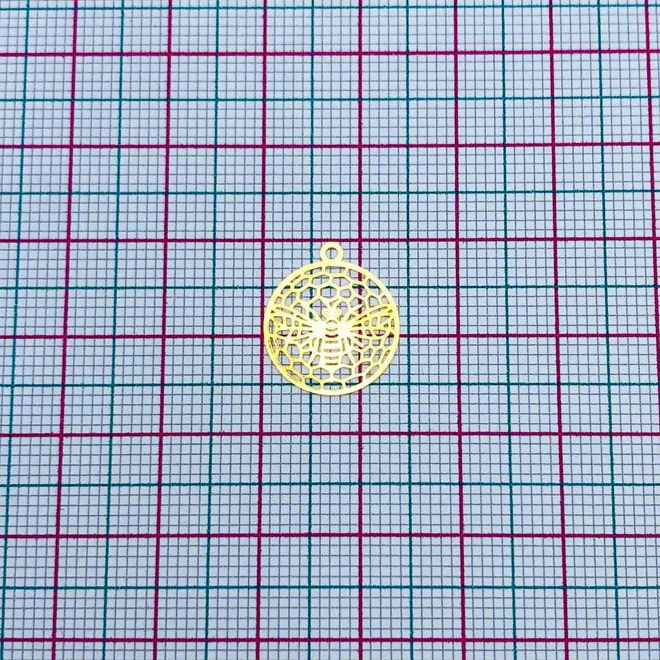 ABEJA MINI DIJE BAÑO DE ORO T-039 2