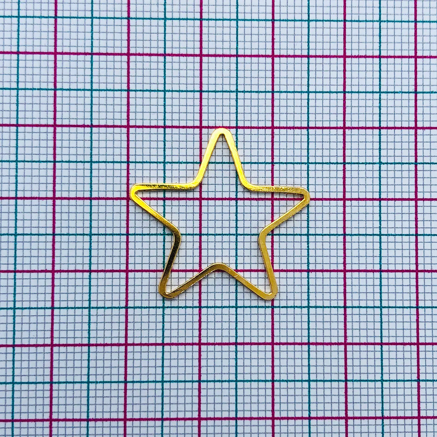 ESTRELLA SILUETA BAÑO DE ORO T6451 2