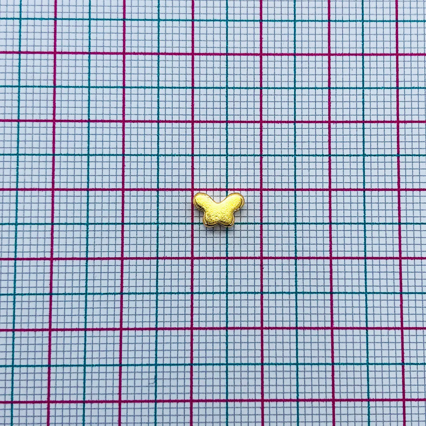 MARIPOSA LISA BAÑO DE ORO T8295 2