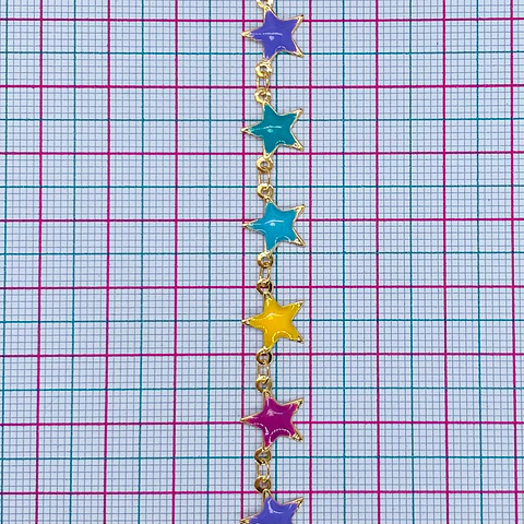 CADENA ESTRELLA COLORES MK-211-MT             