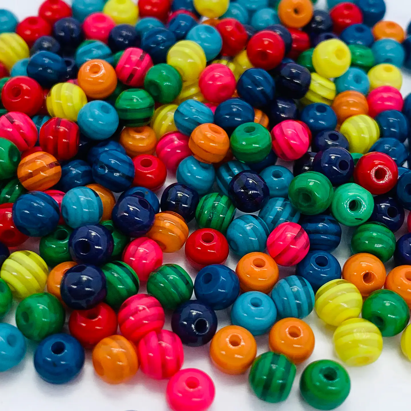 BOLA RAYADA NYLON 6MM (ELIGE TU COLOR FAVORITO) A036-6MM 3