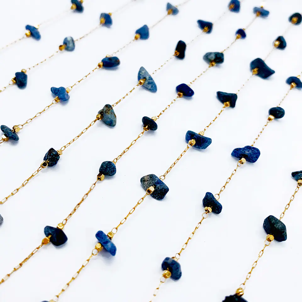 CADENA PIEDRA LAPISLAZULI MK-319-MT 1