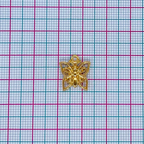 MARIPOSA SILUETA W-4087-GOLD
