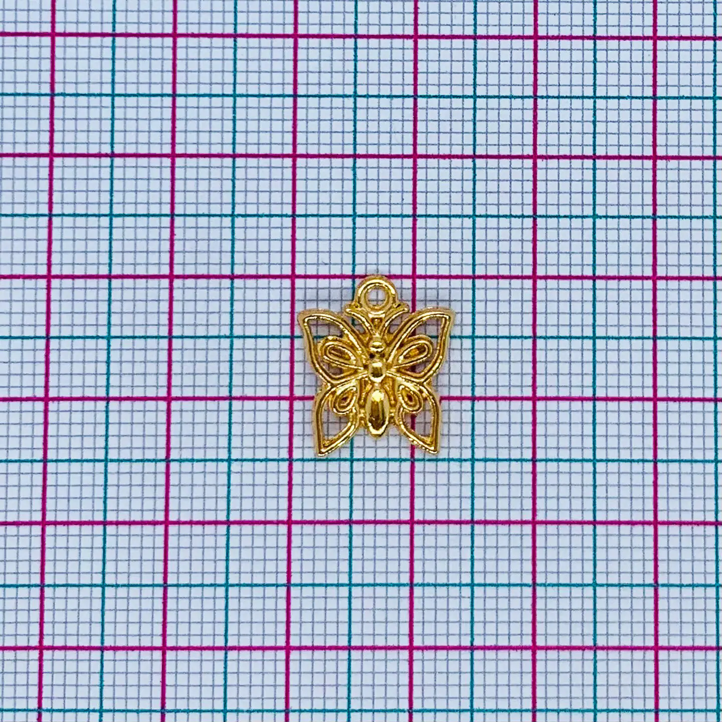 MARIPOSA SILUETA W-4087-GOLD 2