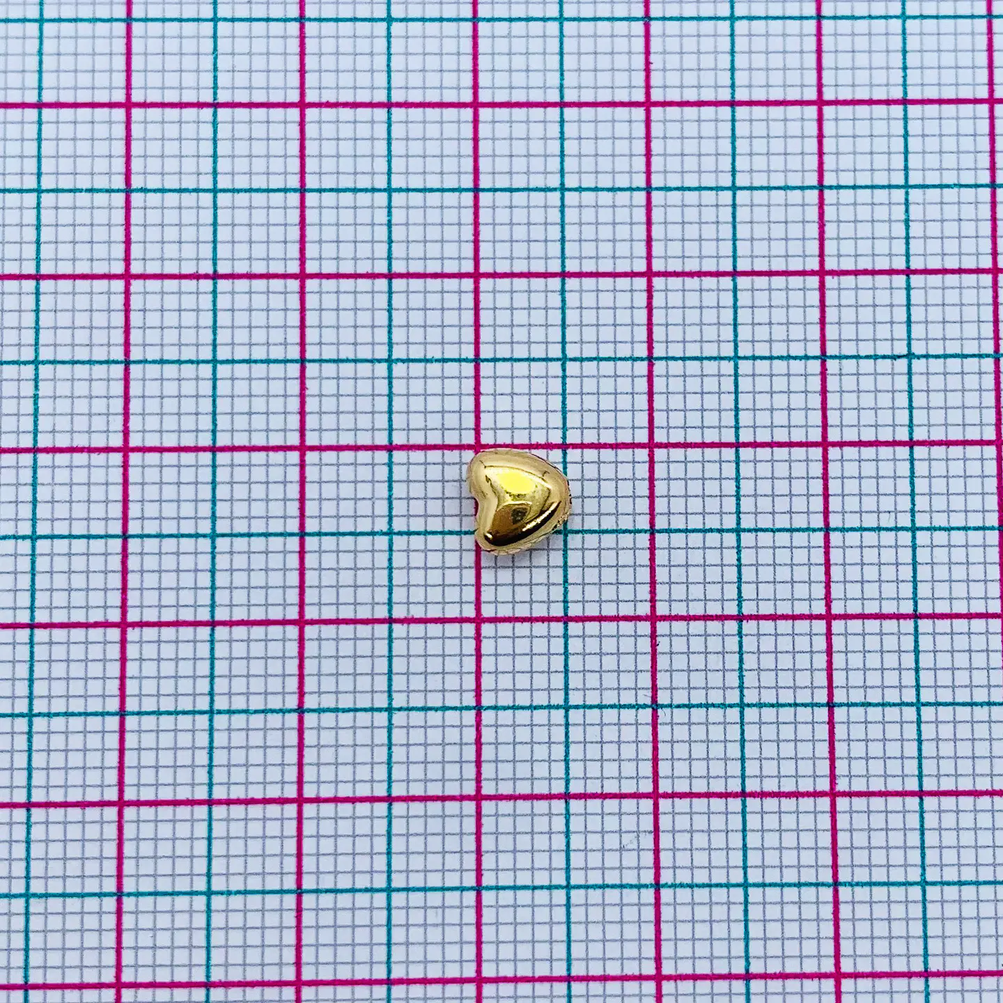 CORAZÓN BAÑO DE ORO C1248-1  2