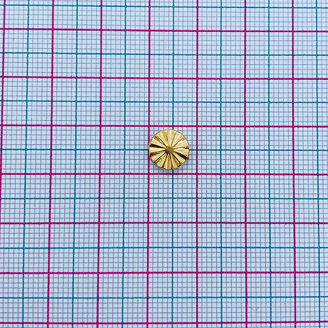 DISCO GRABADO BAÑO DE ORO T5377                                  