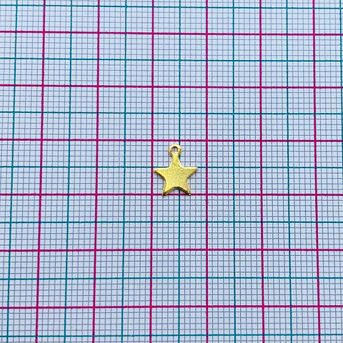 ESTRELLA MINI DIJE BAÑO DE ORO T6345                                                    