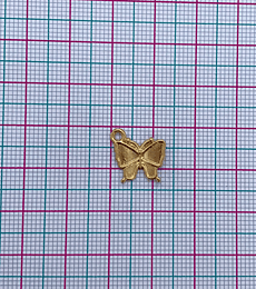 MARIPOSA BAÑO DE ORO W-9025-GOLD