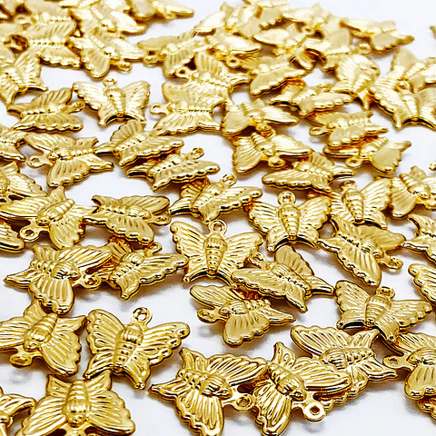 DIJE MARIPOSA BAÑO DE ORO XH00517