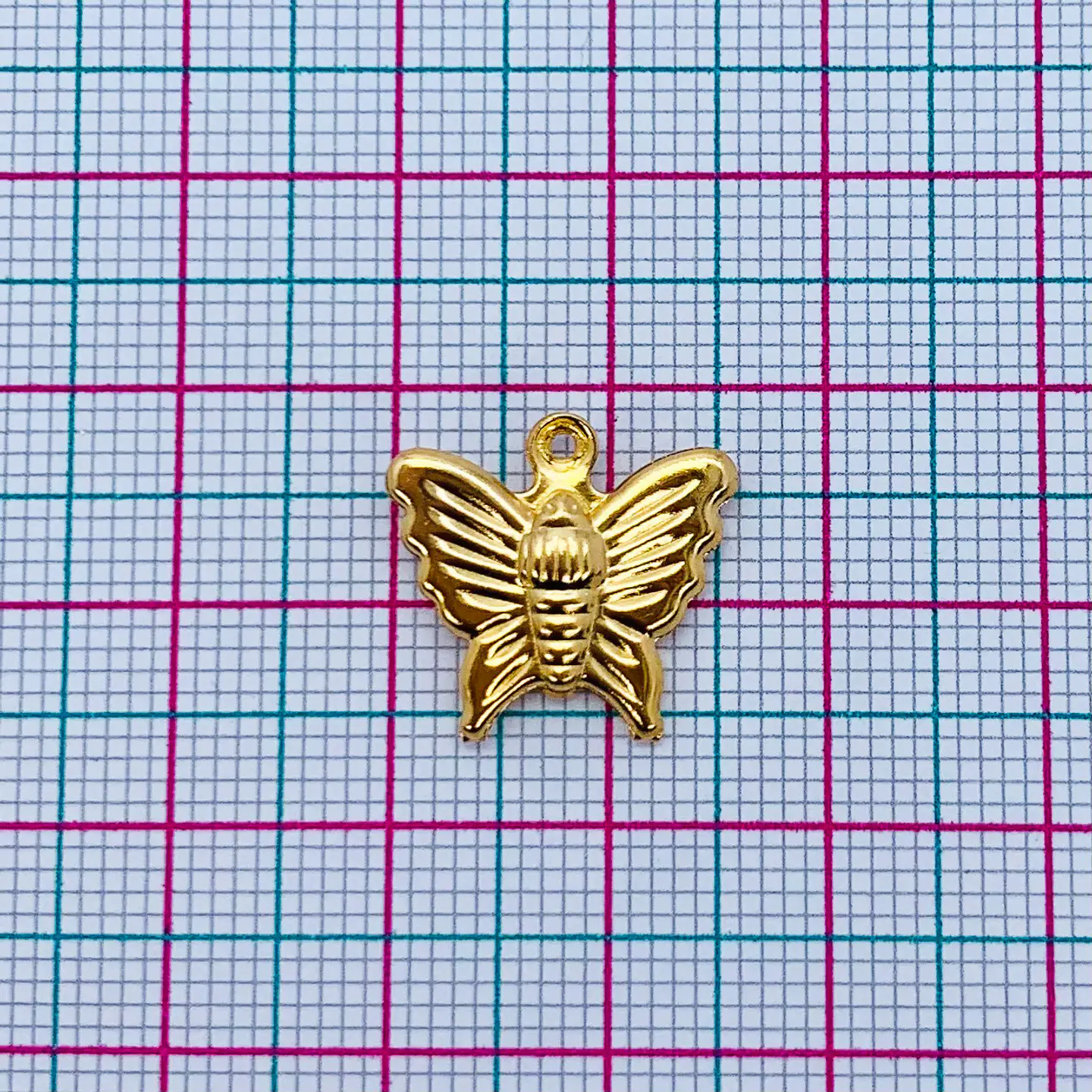 DIJE MARIPOSA BAÑO DE ORO XH00517 2