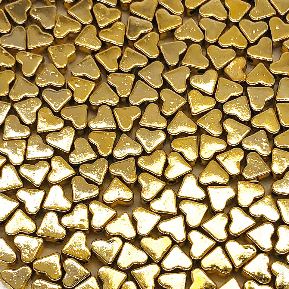 SEPARADOR ✦ CORAZÓN BAÑO DE ORO    1