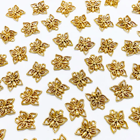 MARIPOSA SILUETA W-4087-GOLD