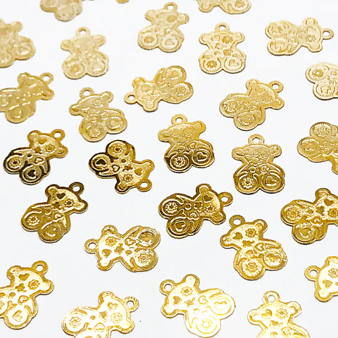 OSO TOUS MINI DIJE BAÑO DE ORO FT-13-GOLD                                                  