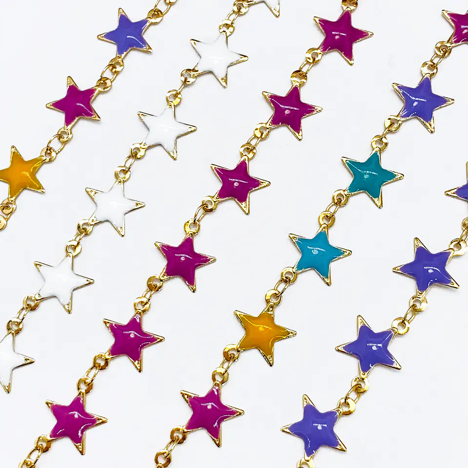 CADENA ESTRELLA COLORES MK-211-MT              1