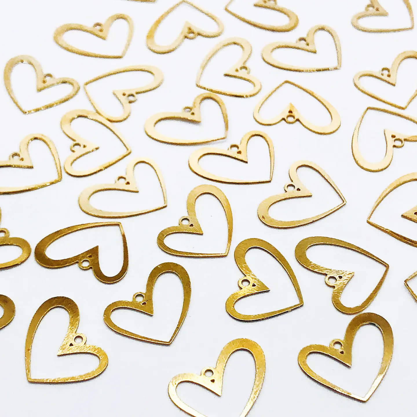 CORAZÓN MINI DIJE BAÑO DE ORO T-022 1