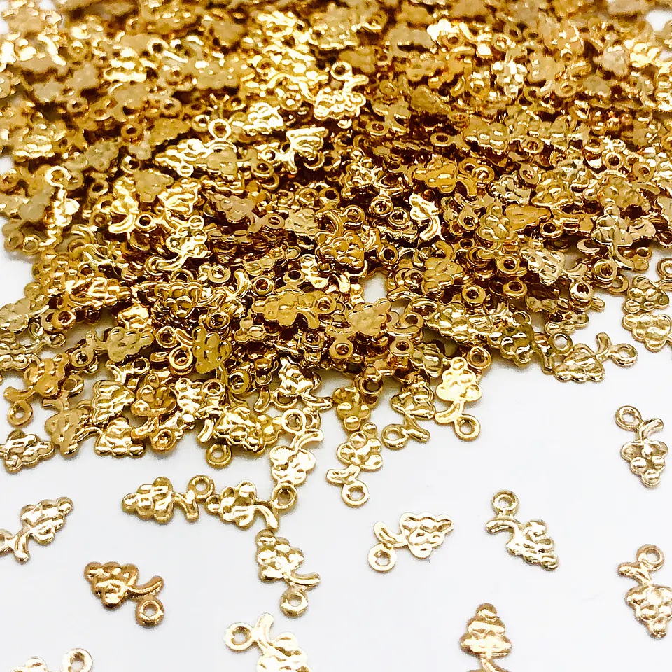 UVAS MINI DIJE BAÑO DE ORO T1415        1