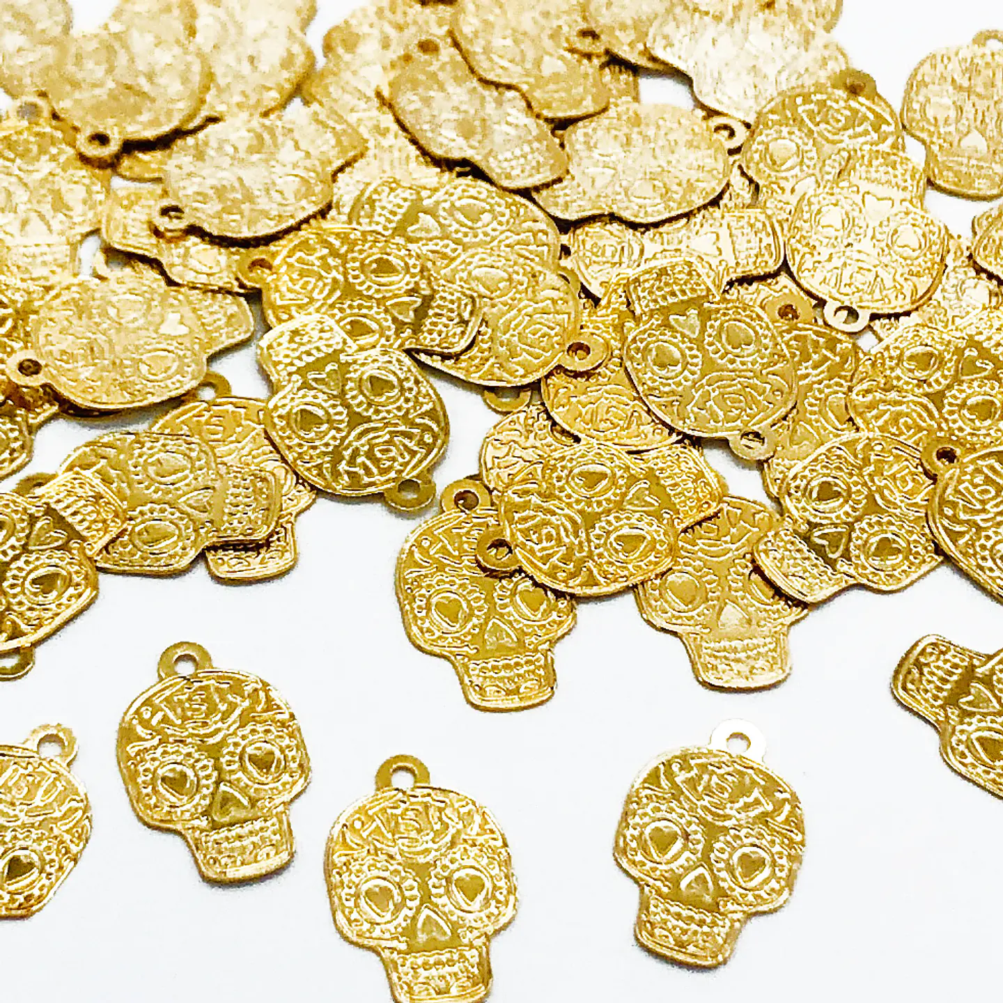 CALAVERA MINI DIJE BAÑO DE ORO T3432                              1