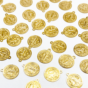 MINI DIJE ✦ SAN BENITO BAÑO DE ORO                                   