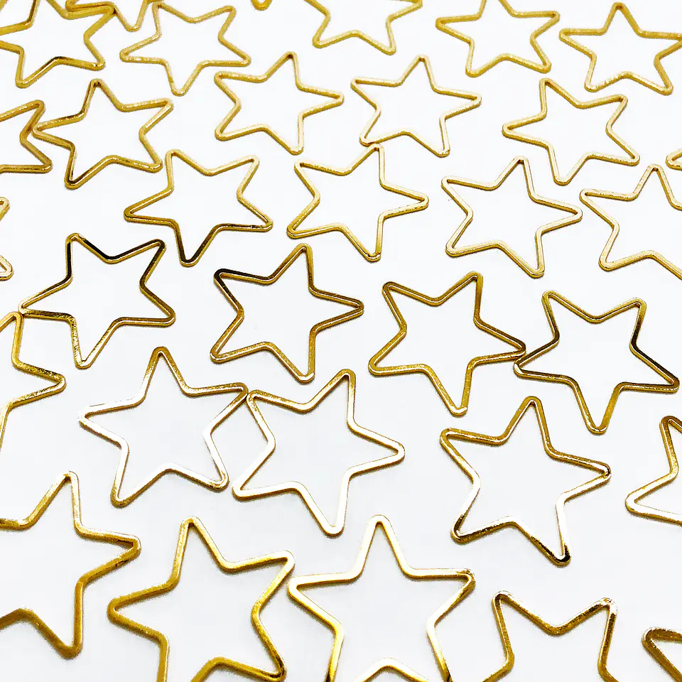ESTRELLA SILUETA BAÑO DE ORO T6451 1