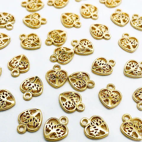CORAZÓN BAÑO DE ORO W-7394-GOLD