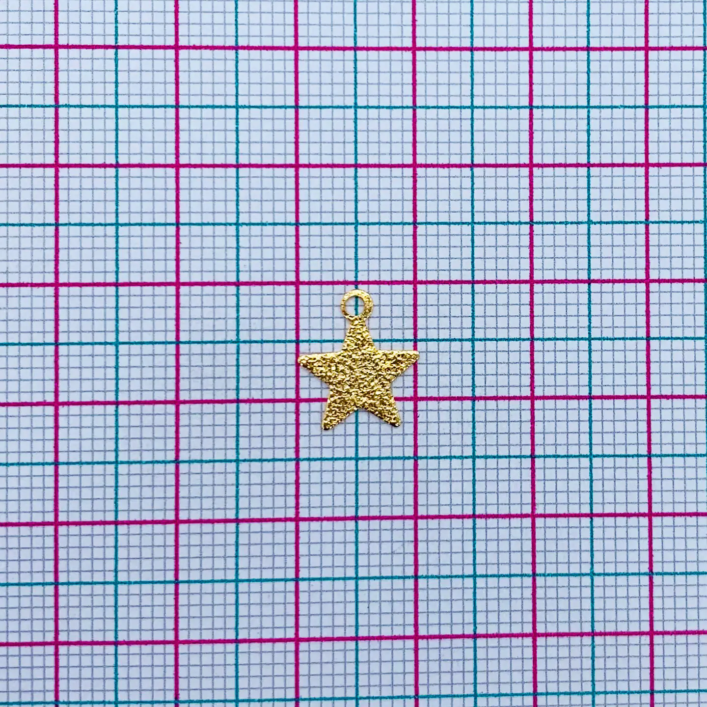 ESTRELLA MINI DIJE BAÑO DE ORO XH01918-G 2