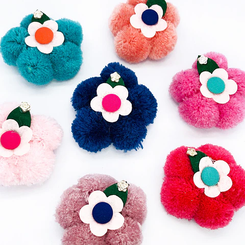 APLIQUE FLOR EN TELA FL-004