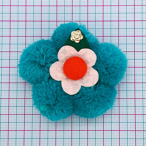 APLIQUE FLOR EN TELA FL-004