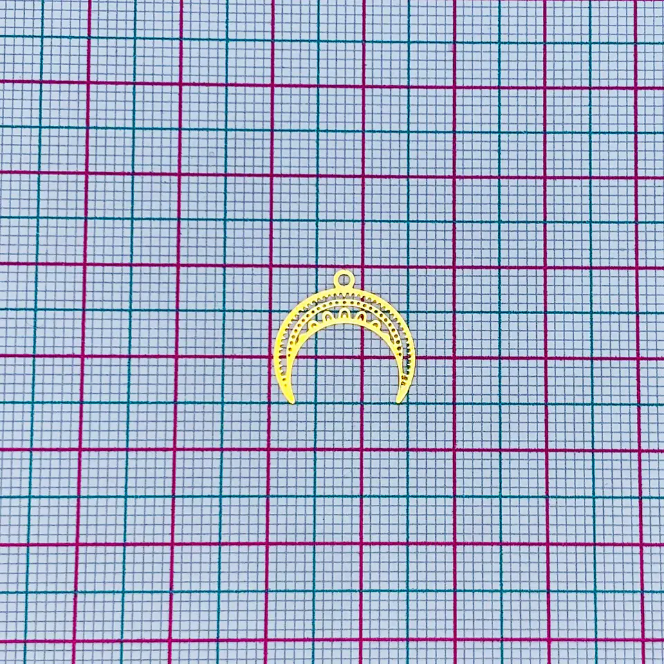 LUNA MINI DIJE BAÑO DE ORO T-037 2