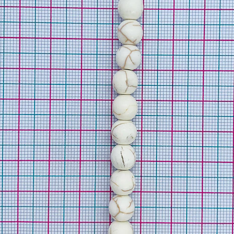 SEPARADOR ✦ BOLA FÓSIL 8MM (ELIGE TU COLOR FAVORITO)         