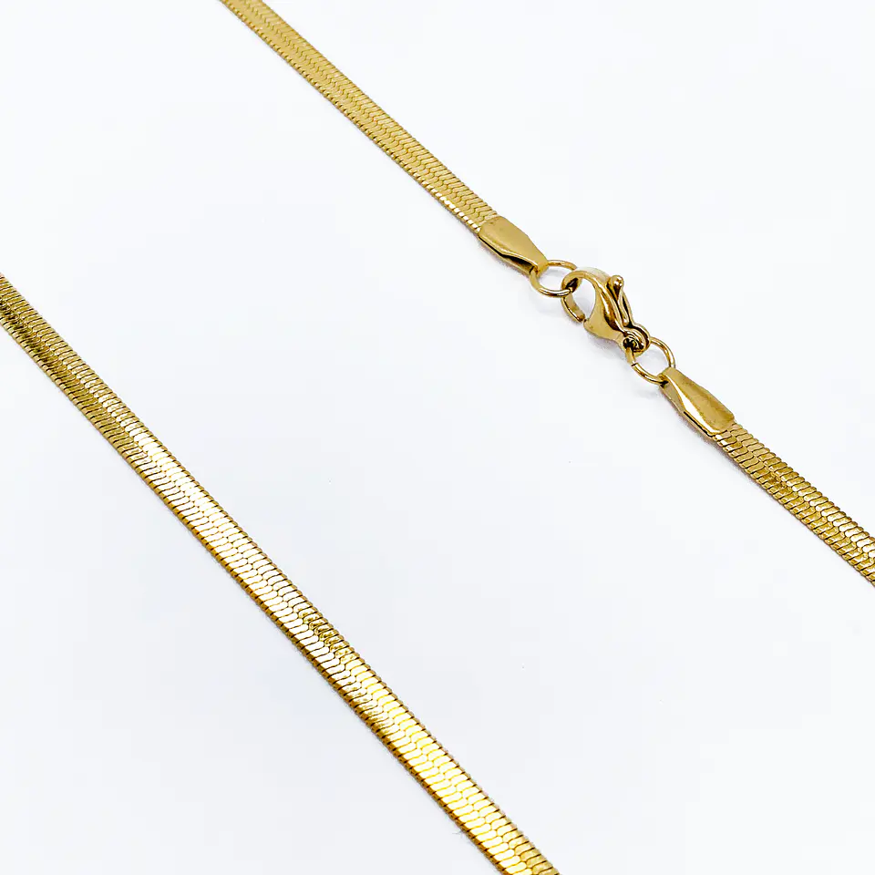 CADENA LAZO PLANA ACERO 40CM M-211D 3