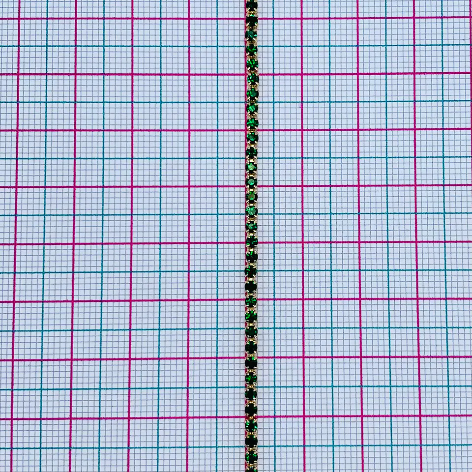 STRASS 2MM BAÑO DE ORO (ELIGE TU COLOR FAVORITO) STRASS2MM-MT 2