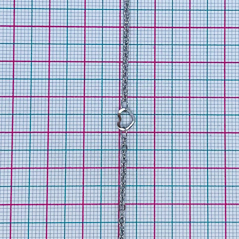 CADENA ✦ CORAZONES EN ACERO 6MM