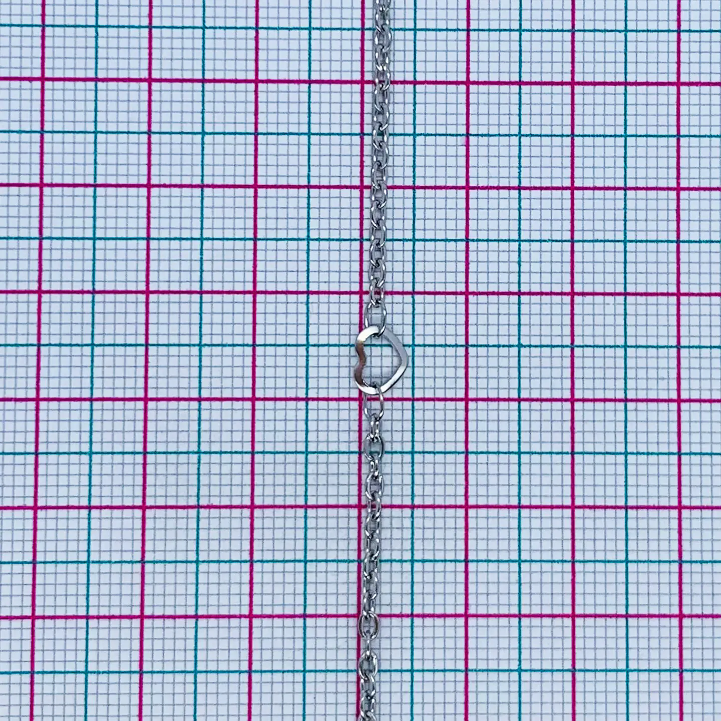 CADENA ✦ CORAZONES EN ACERO 6MM 2